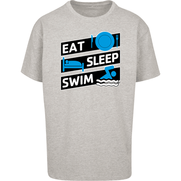 T-Shirt "Eat Sleep Swim"