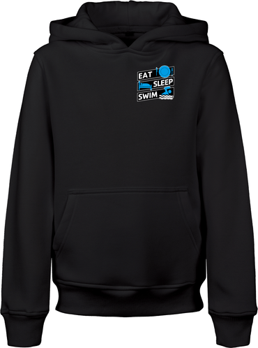 Kinder Hoodie "Eat Sleep Swim"