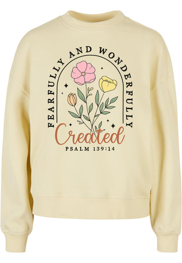 Sweatshirt "Wonderfully Created"