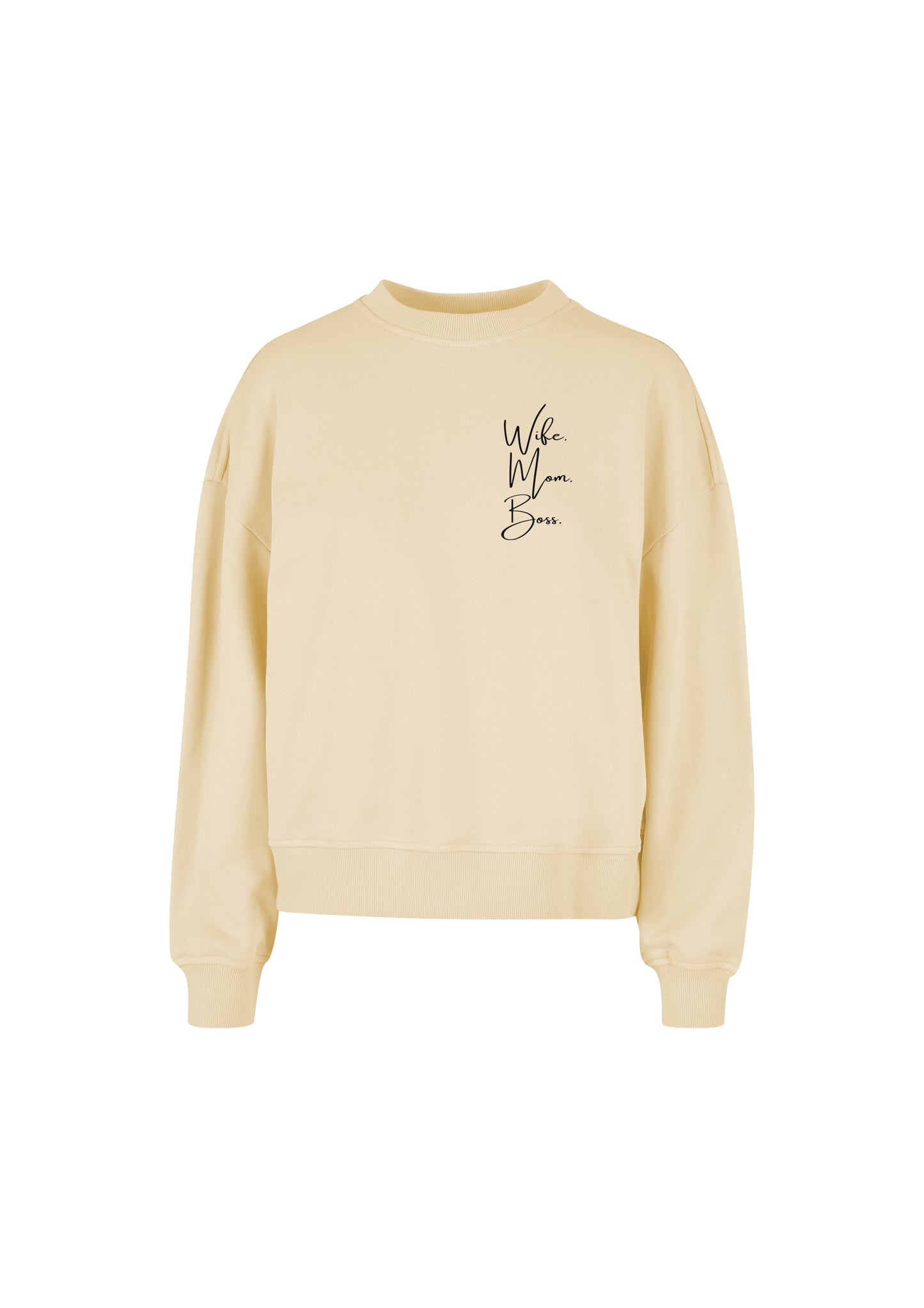 Sweatshirt "Wife.Mom.Boss."