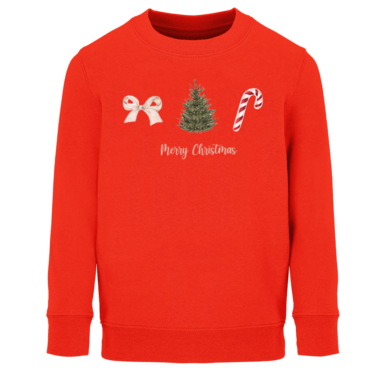 Kinder Pullover Xmas Symbolen