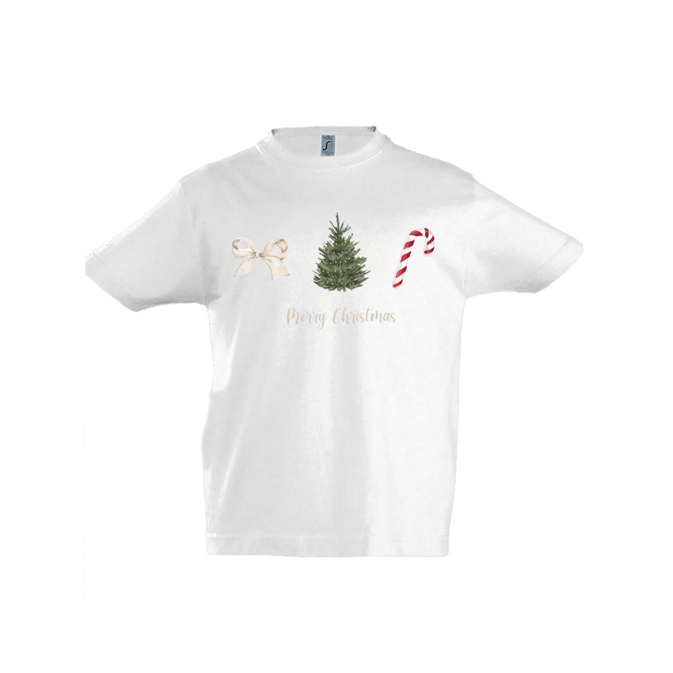 Kinder T-Shirt Xmas Symbols