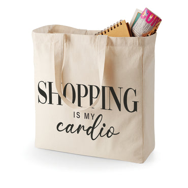 Shopper "Shopping is my cardio"