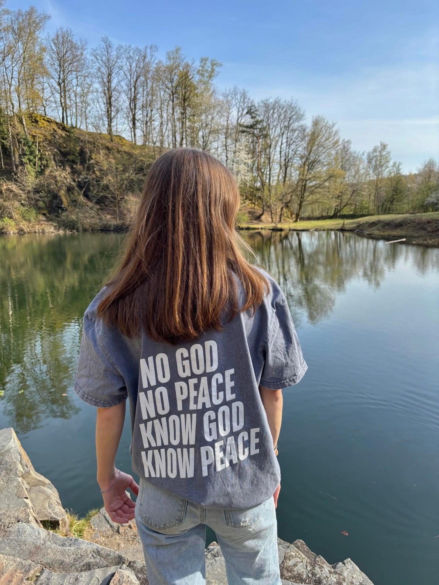 T-Shirt "No God no Peace"