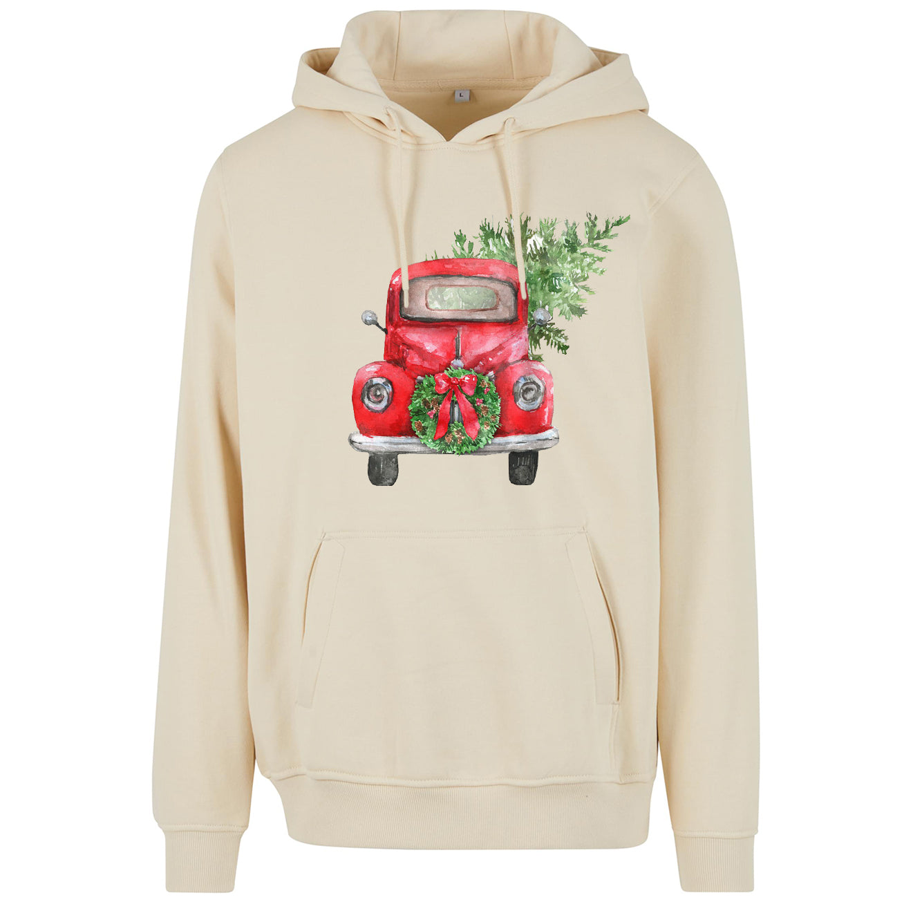 Hoody Retro Christmas Car