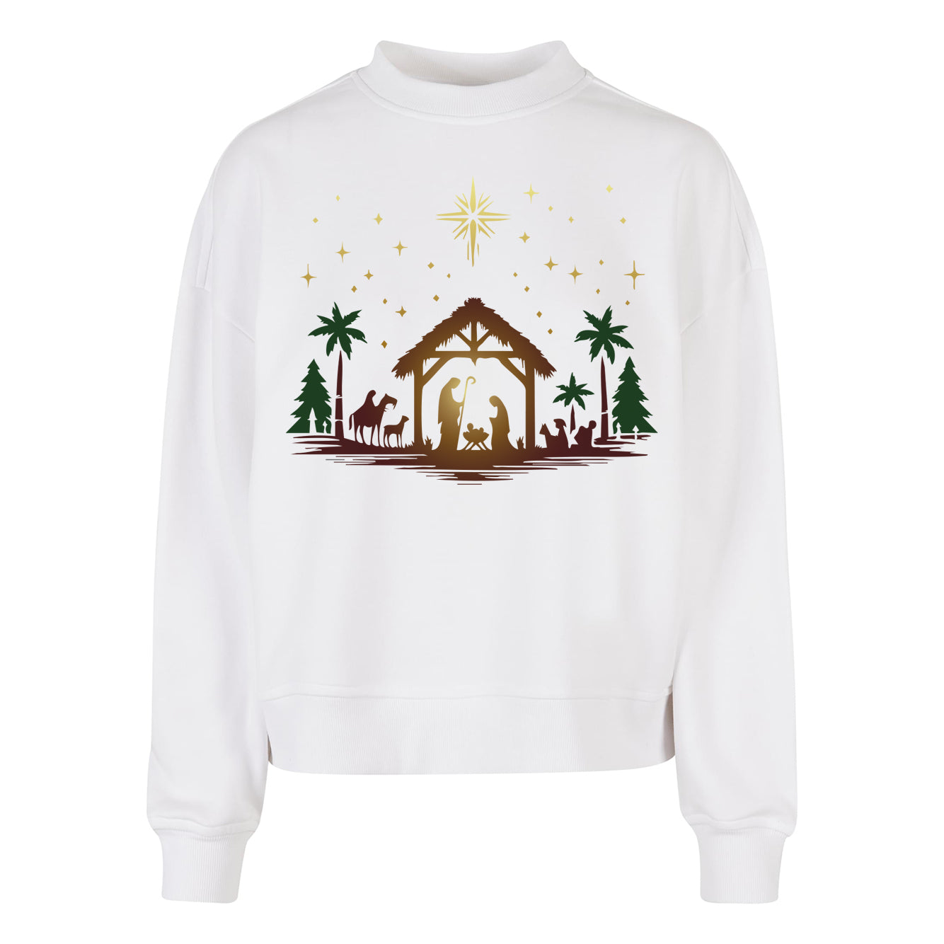 Frauen Pullover Holy Night
