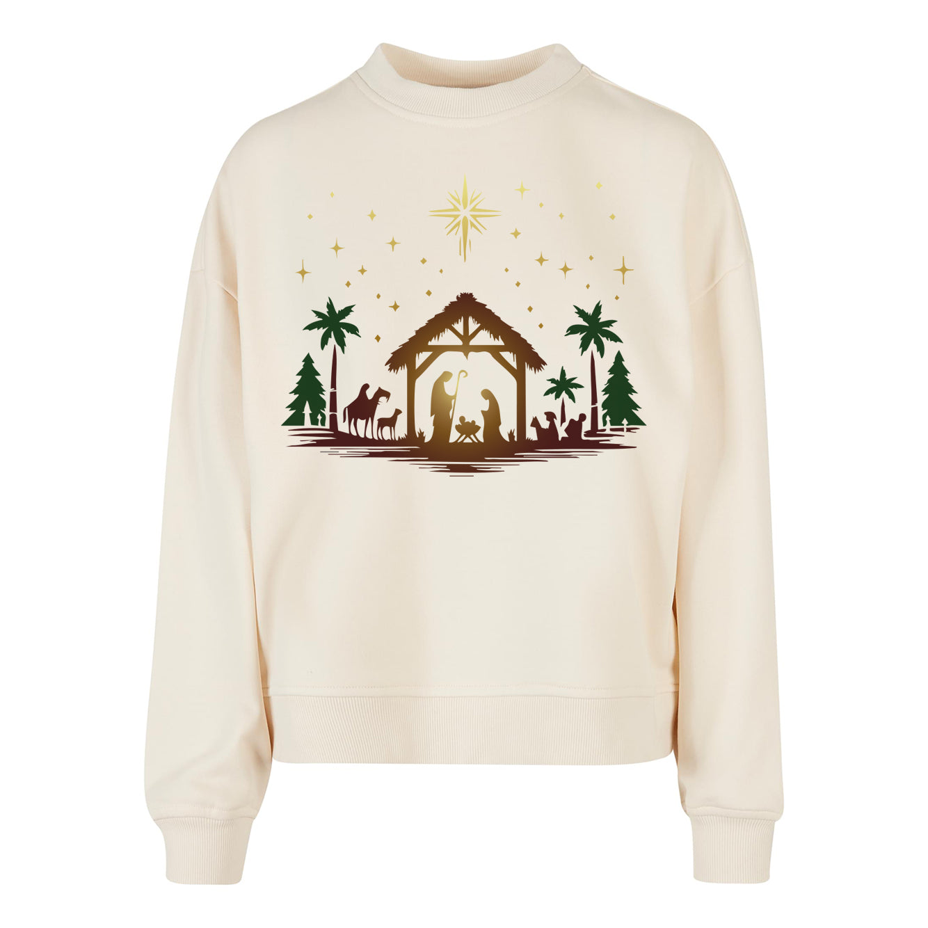 Frauen Pullover Holy Night