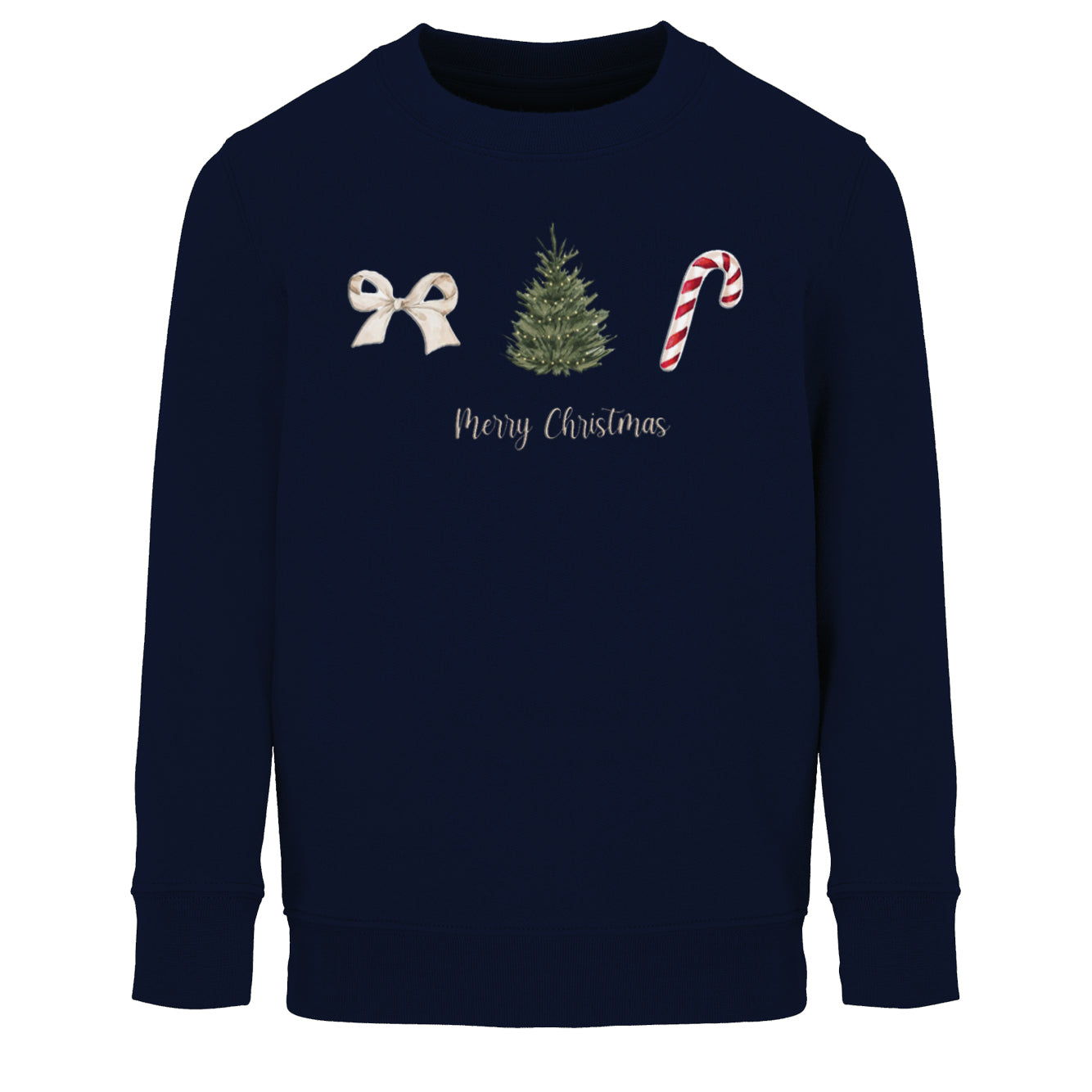 Kinder Pullover Xmas Symbolen