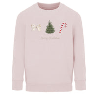 Kinder Pullover Xmas Symbolen