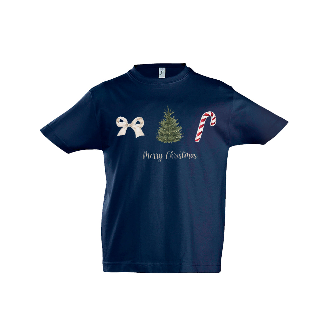 Kinder T-Shirt Xmas Symbols