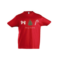 Kinder T-Shirt Xmas Symbols
