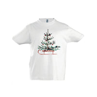 Kinder T-Shirt Weihnachtsschlitten