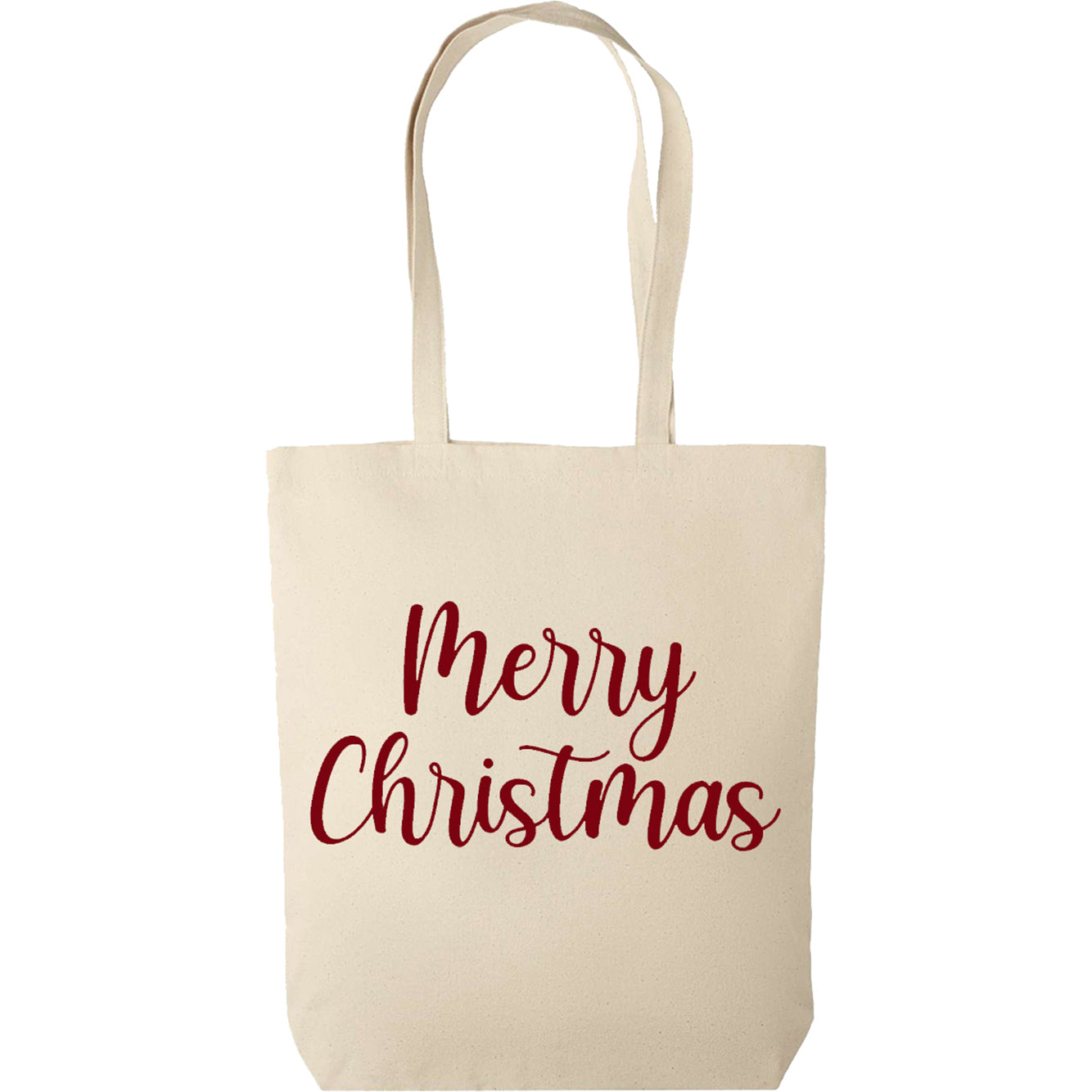 Merry Christmas Baumwolltasche